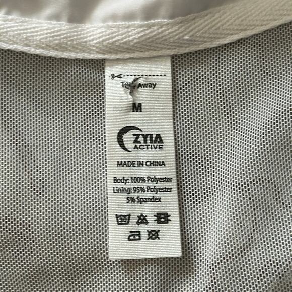 Zyia | White Marble Mesh Jacket Size M NWT - Picture 11 of 16